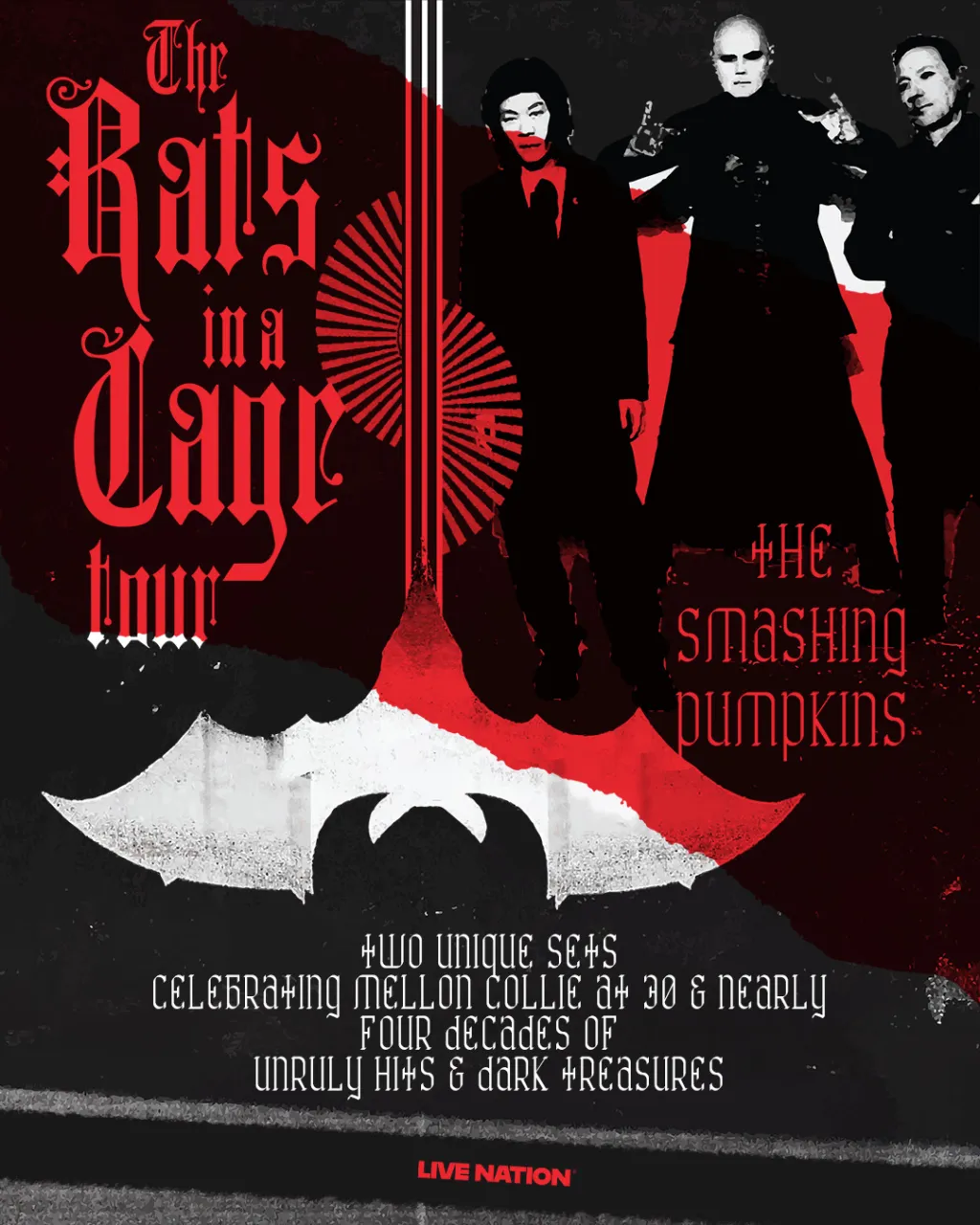 Smashing Pumpkins celebrará en vivo los 30 años de ''Mellon Collie...''